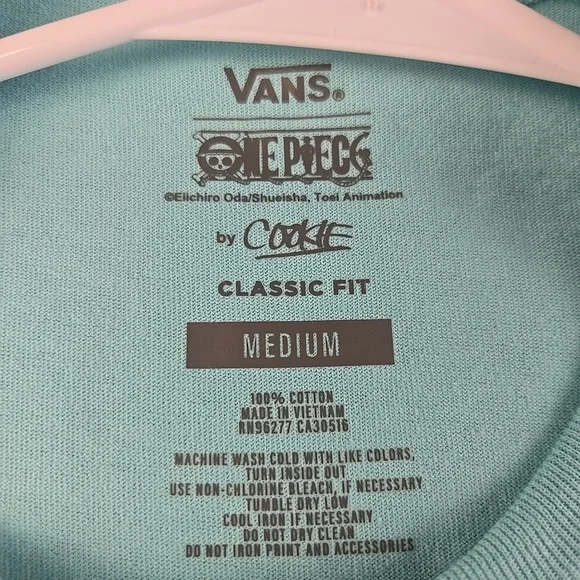 Vans One Piece Chopper Light Blue T-shirt Medium - Picture 8 of 8